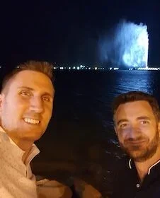 Photo of Patricio and Edouard.