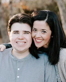 Portrait photo of Tiffany and Wil.
