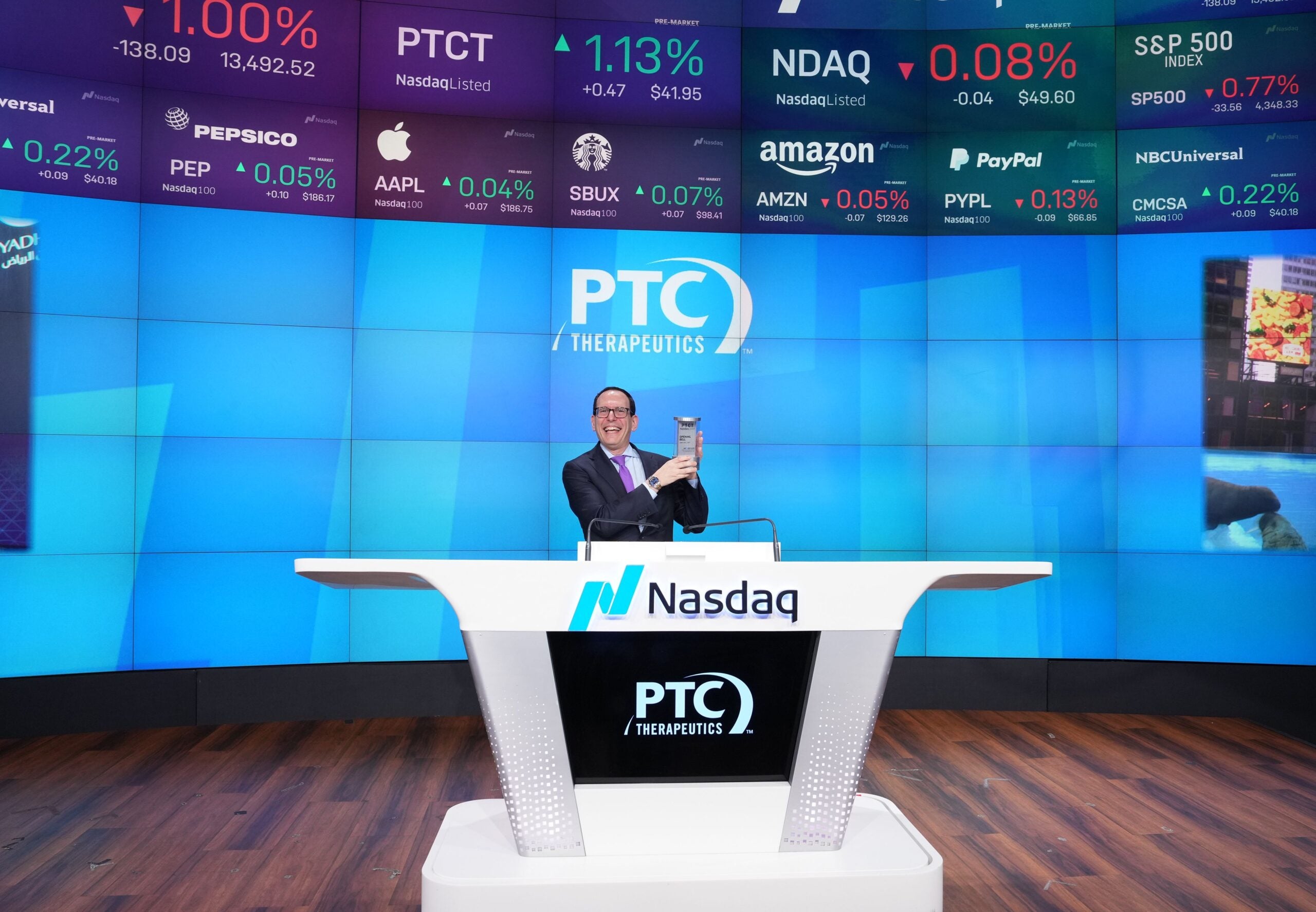 PTC Hosts Nasdaq Opening Bell Ceremony