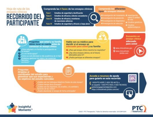 Momentos de Claridad - Navegando los ensayos clínicos - Recorrido del participante