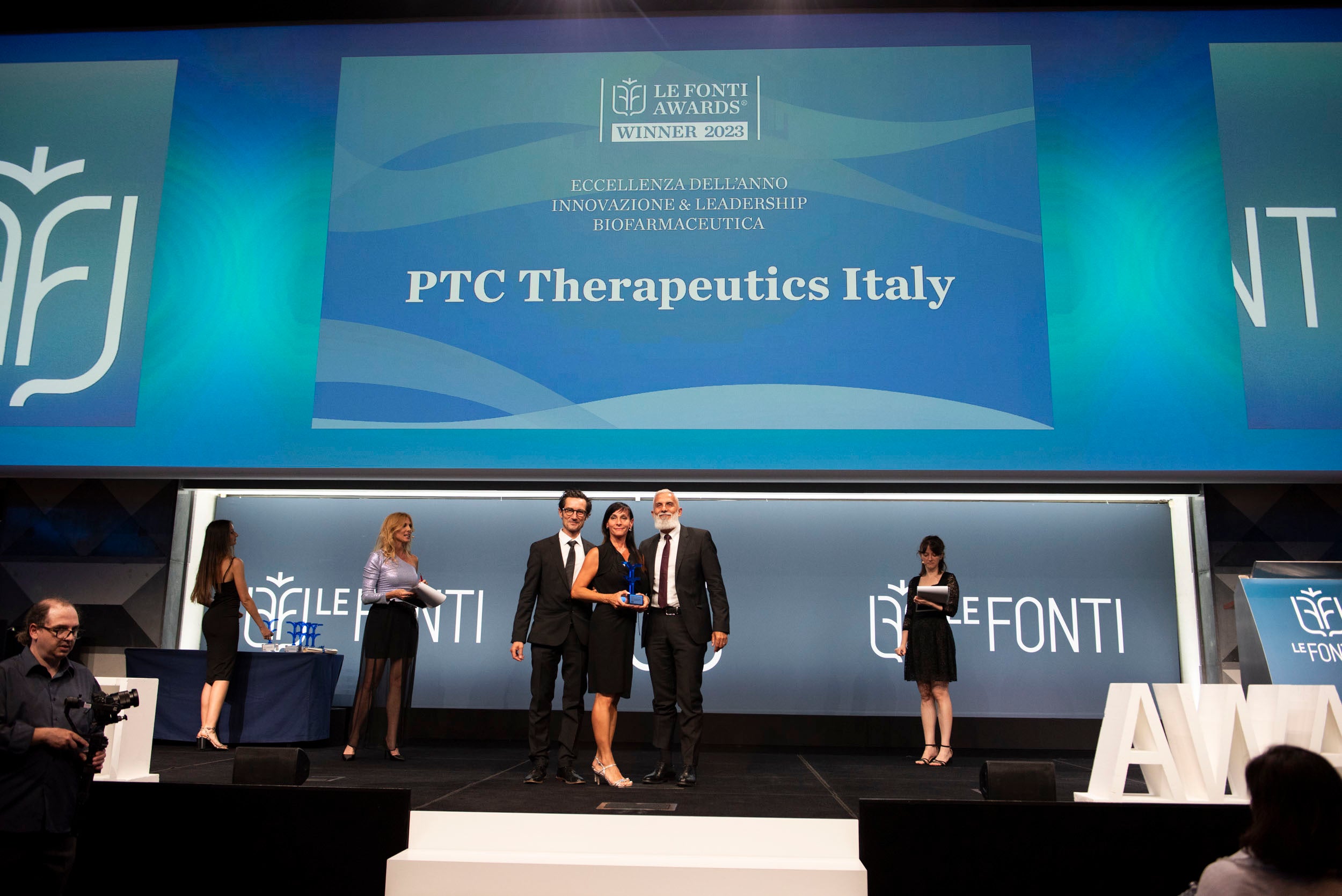 Le Fonti Award for Excellence in Biopharmaceutical Innovation & Leadership of the Year and The Excellence of Scientific Information and the Centrality of the Patient Award