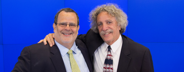 Stuart Peltz and Allan Jacobsen, founders of PTC Therapeutics