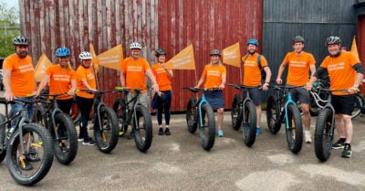 PTC Northern Europe team Raises Money and Awareness for Duchenne with Cycling for De Duchenne 40