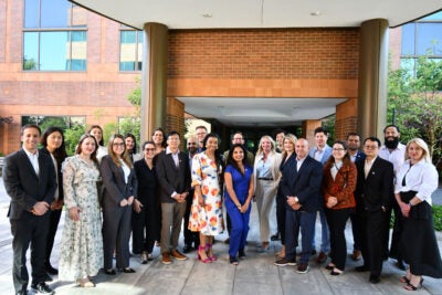 Group photo of community leaders at PTC