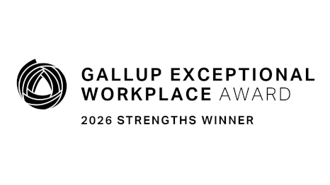 Gallup Exceptional Workplace Award - 2026 Strengths Winner